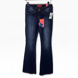 YMI WannaBettaButt Dark Wash Flare Jeans Size 3 P661555 NWT